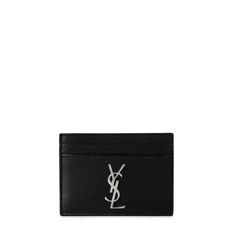 black ysl cardholder|ysl card holder flannels.